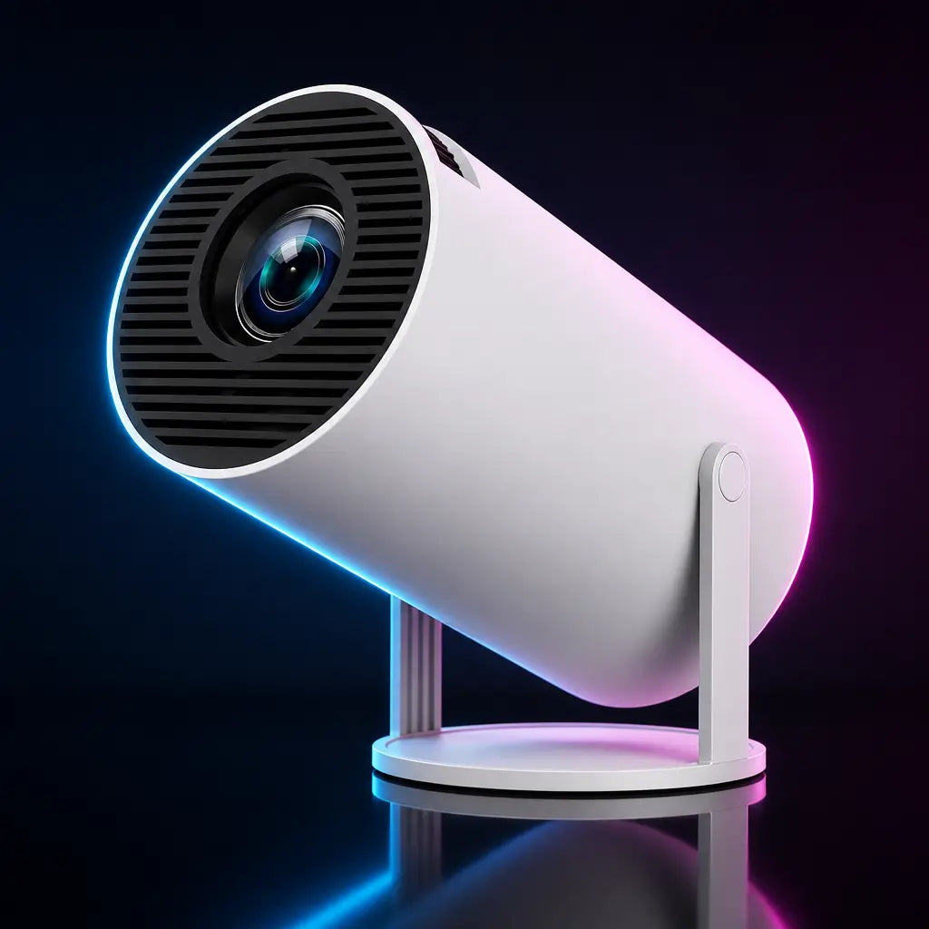 Tecnología compacta para una pantalla enorme.